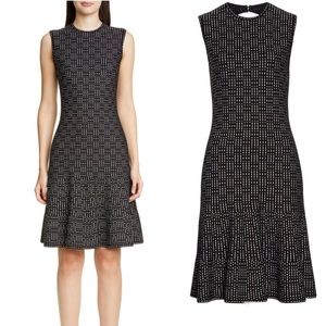 St. John Collection Knit Fit & Flare Dress NWT
